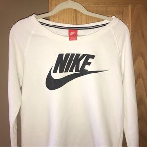 White Nike Crewneck