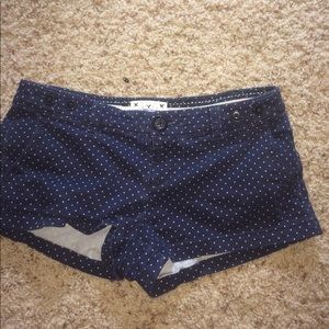 American eagle polka dot shorts