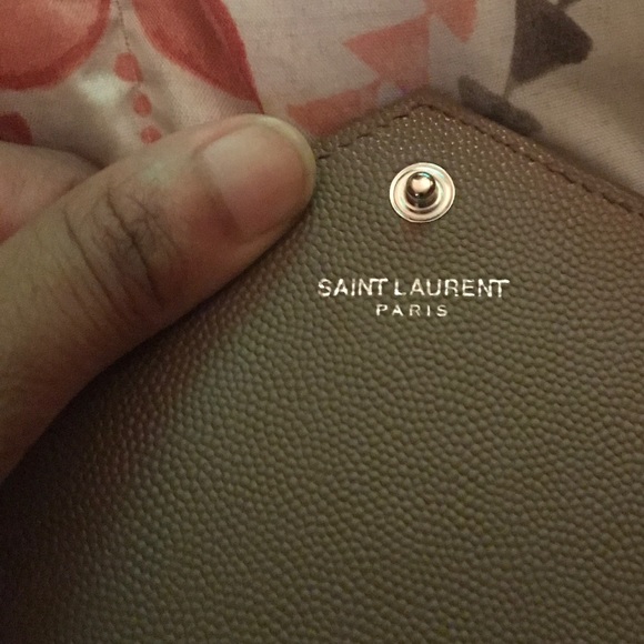 Yves Saint Laurent Fard chevron quilted small WOC - Picture 4 of 8