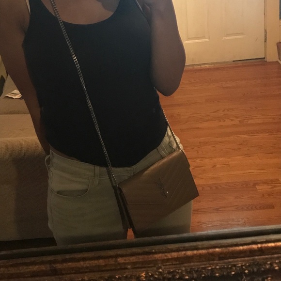 Yves Saint Laurent Fard chevron quilted small WOC - Picture 7 of 8