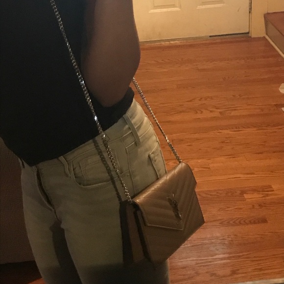 Yves Saint Laurent Fard chevron quilted small WOC - Picture 8 of 8