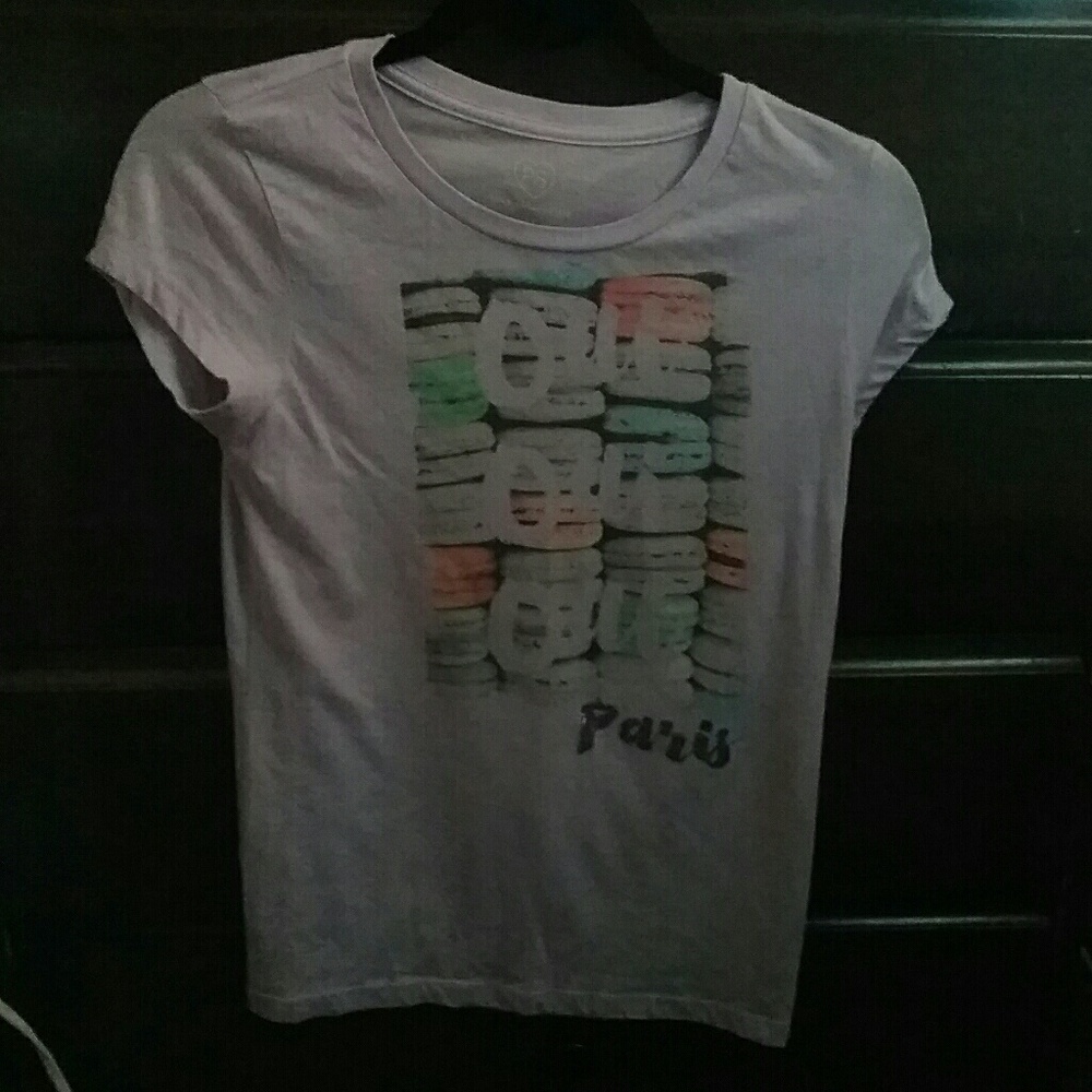 Lilac with macaroons tee