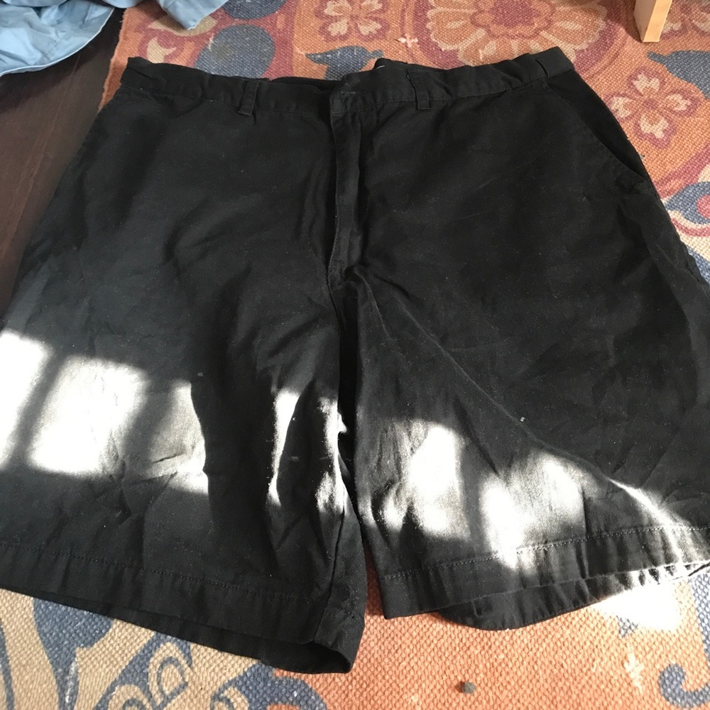 Black dress shorts
