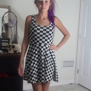 Checker board skater Dress.