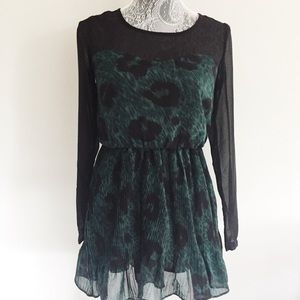 Leopard Print Party Dress