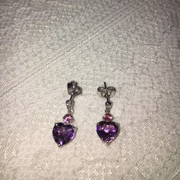 Gemstone pendant and earring set - Picture 3 of 4