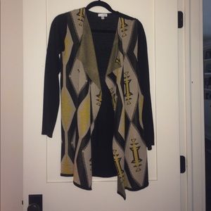 Charming Charlie Abstract Sweater