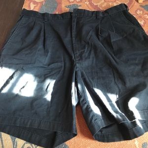 Navy blue dress shorts