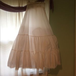 Davids bridal A line dress slip.