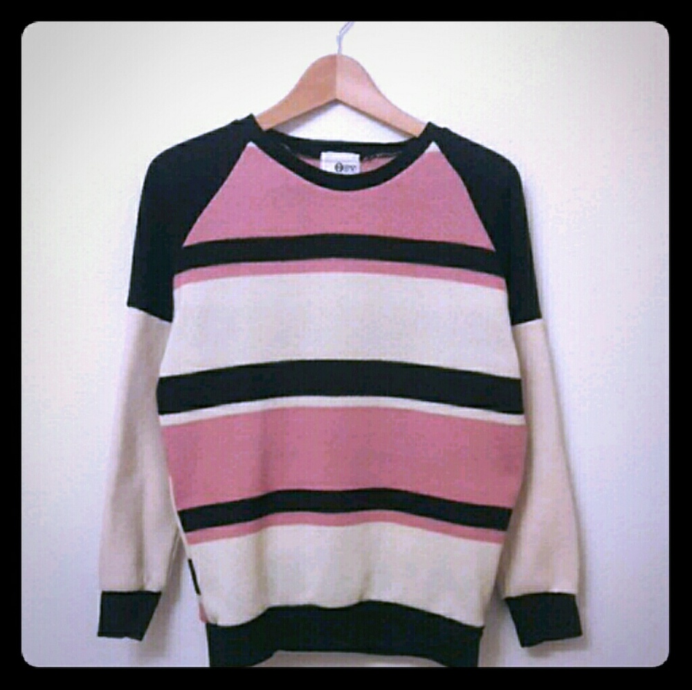 Color block sweater