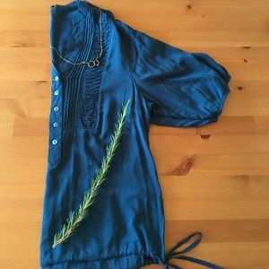 Love Stitch boho chick blouse. Sewn with love.