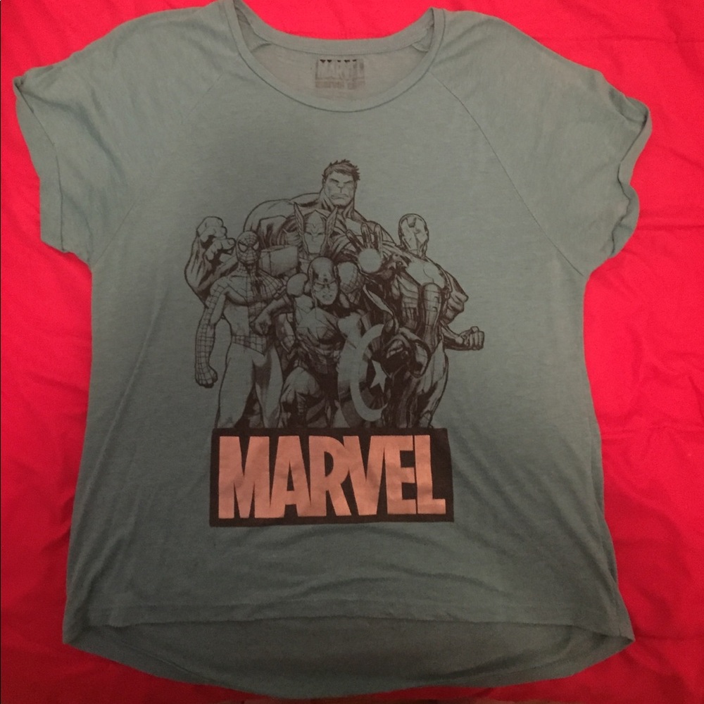 A MARVEL T-shirt