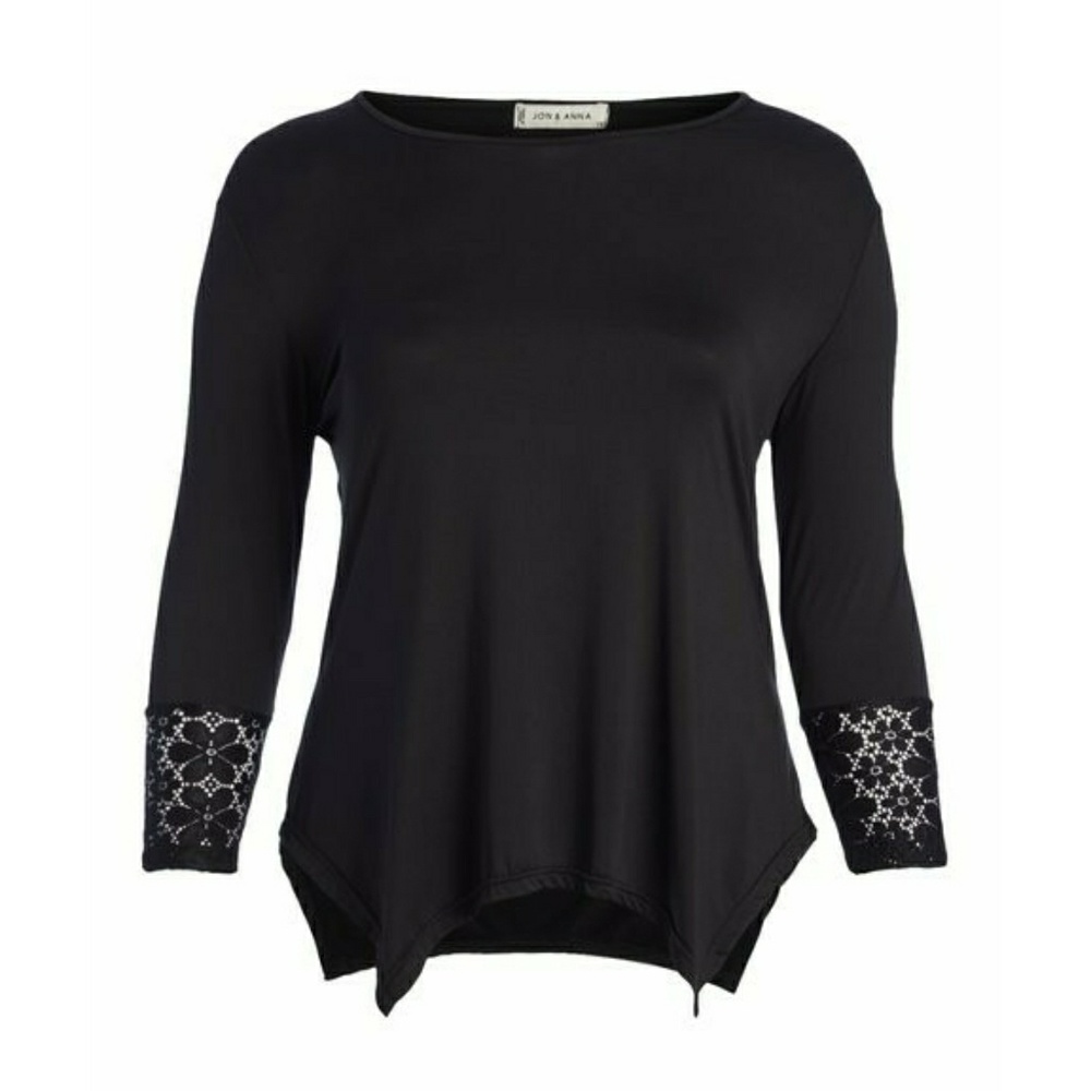 🎉PRICE DROP! Plus Size Lace Sleeve Top