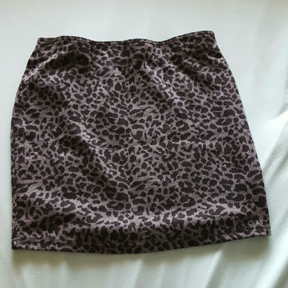 Cheetah skirt