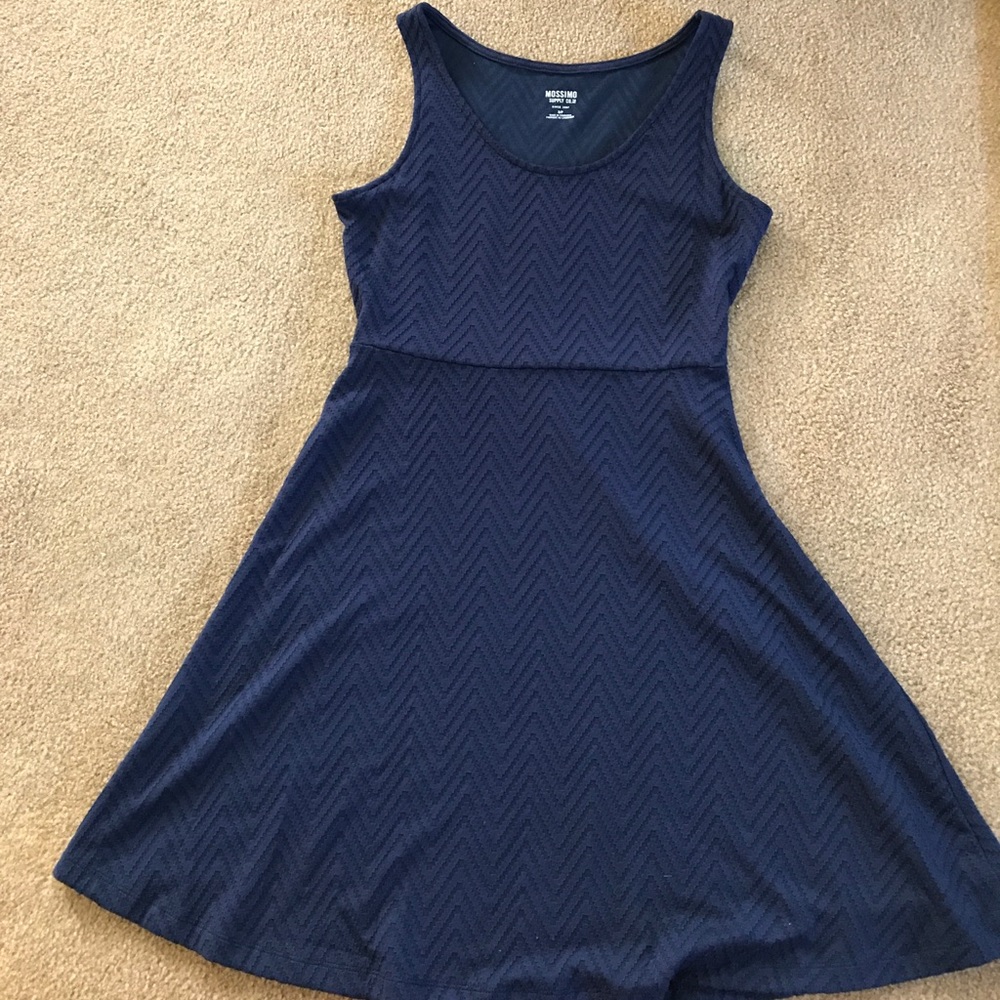 Navy blue dress