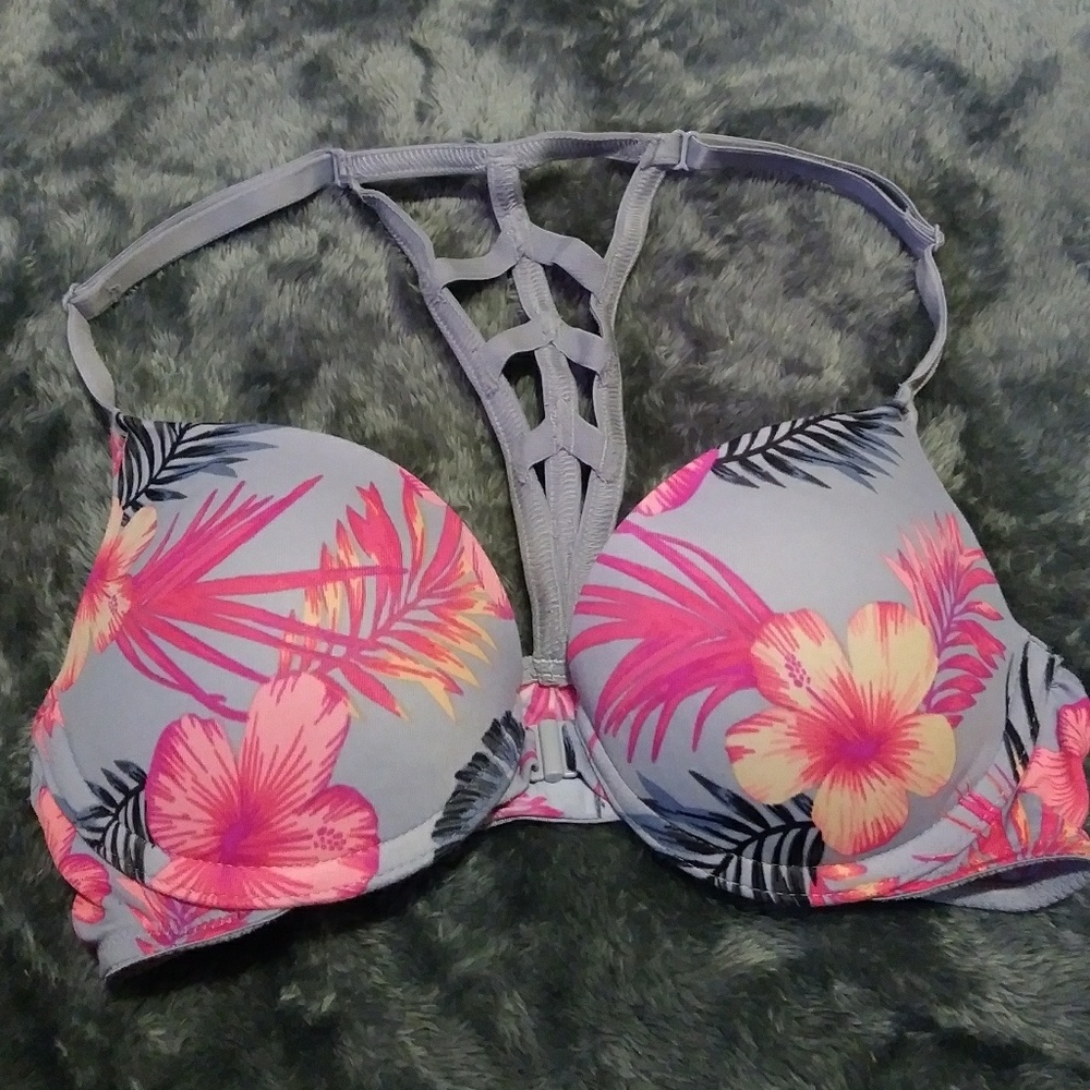 PINK Wear Everywhere Push up T strap bra