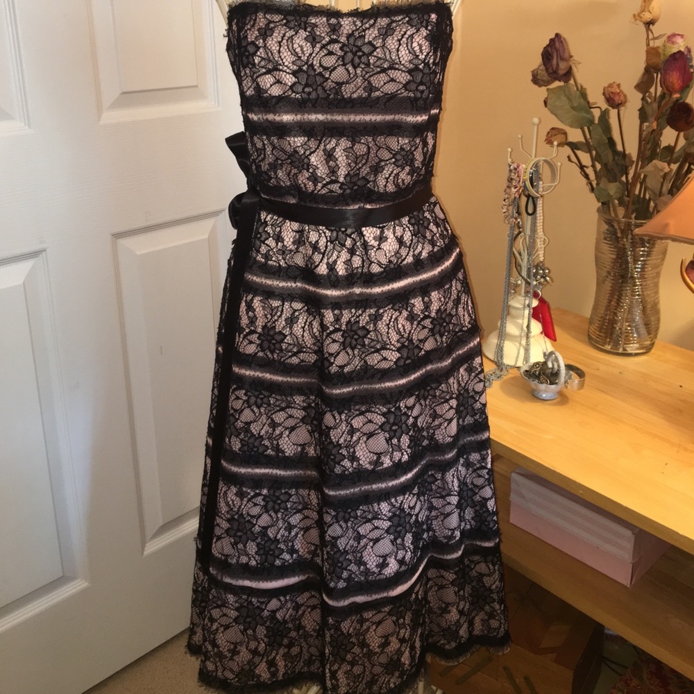 BCBG lace below the knee sz 6 dress