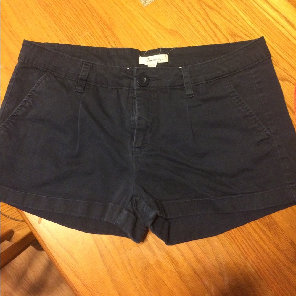 Forever 21 Dark Navy Shorts