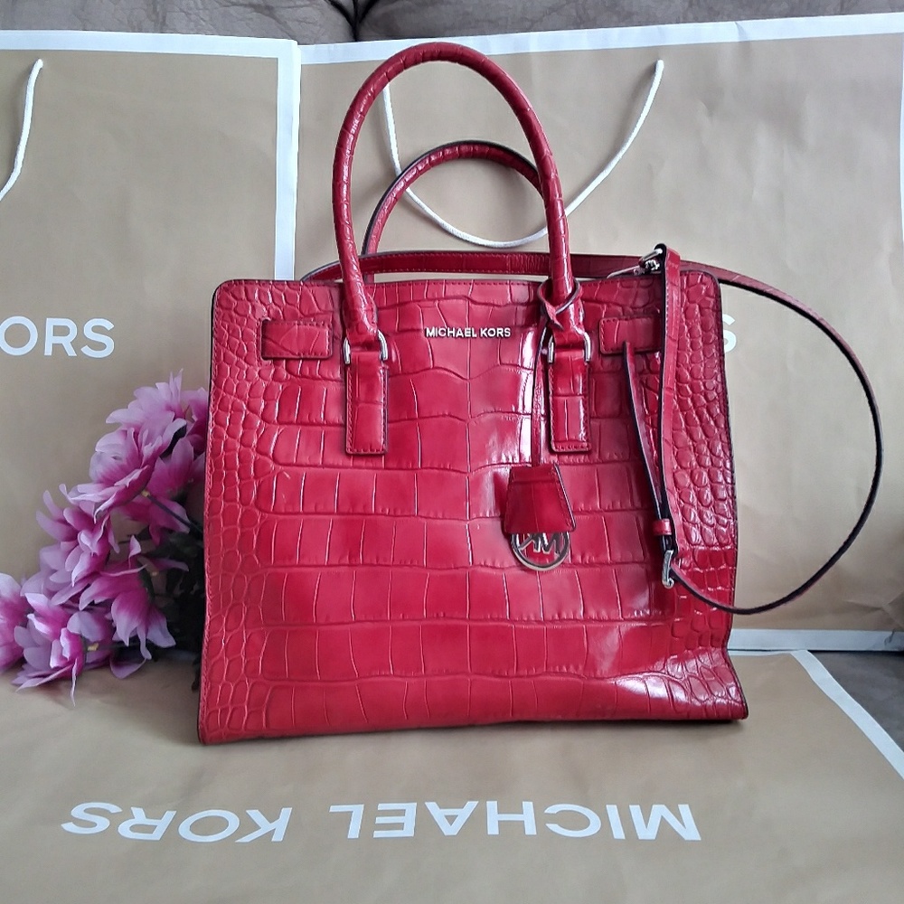 Authentic Dillon MK large tote purse bag