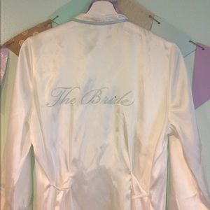 The bride robe