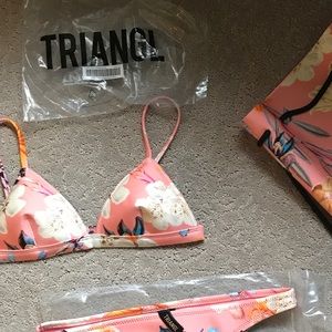 Real Triangl Delilah-Fiore Rosa Bikini Set