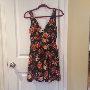 Floral skater dress