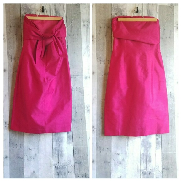 Cache Dresses & Skirts - 🌹EUC CACHE hot pink strapless dress