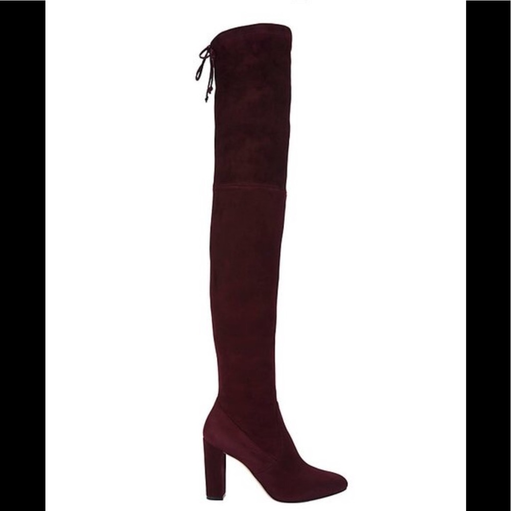 Jean-Michel Cazabat Suede Boot: Burgundy