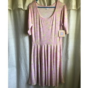 🌿LuLaRoe Hummingbird Nicole dress NWT🌿