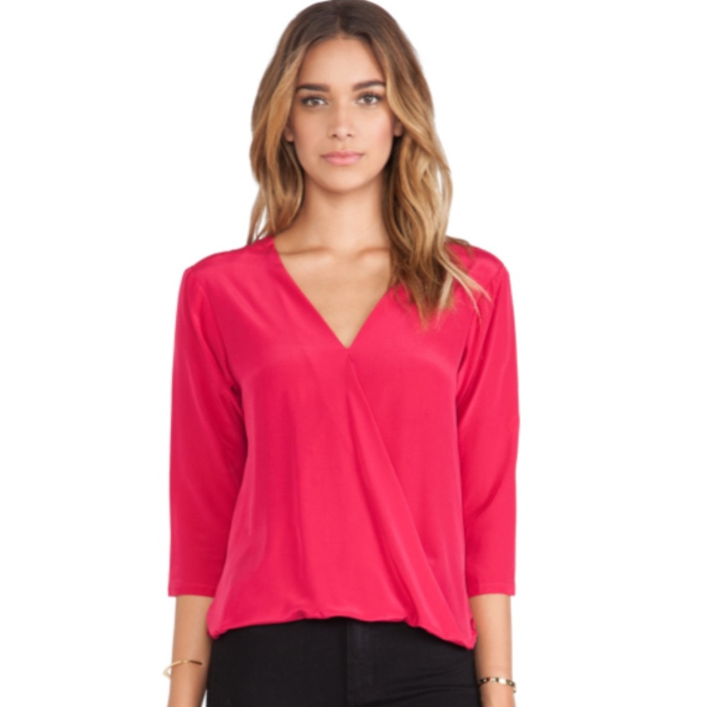 Devon Crossover Blouse By Amour Vert - image 1