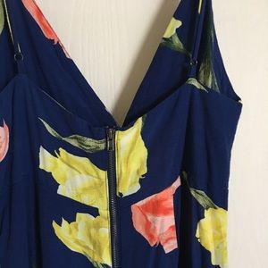 Floral Culotte Jumpsuit