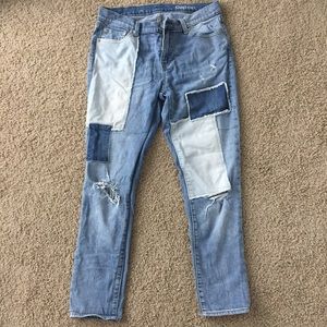 Patch jeans