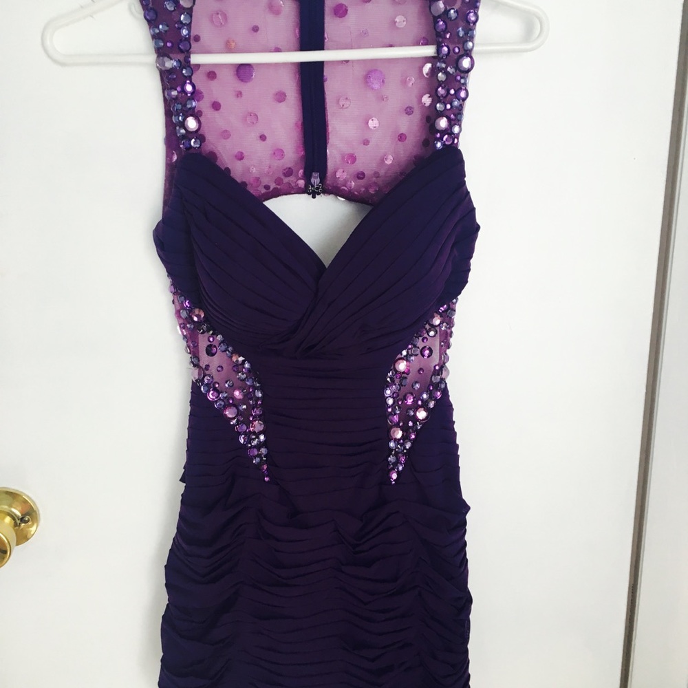 Jovani Purple Dress Size 0