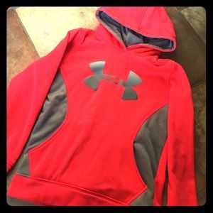 GIRLS YOUTH UNDER ARMOUR HOODIE