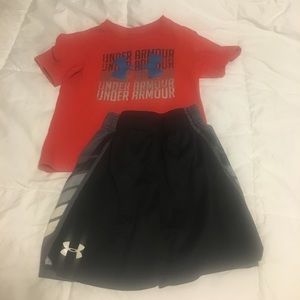 Boys under armour outfit
