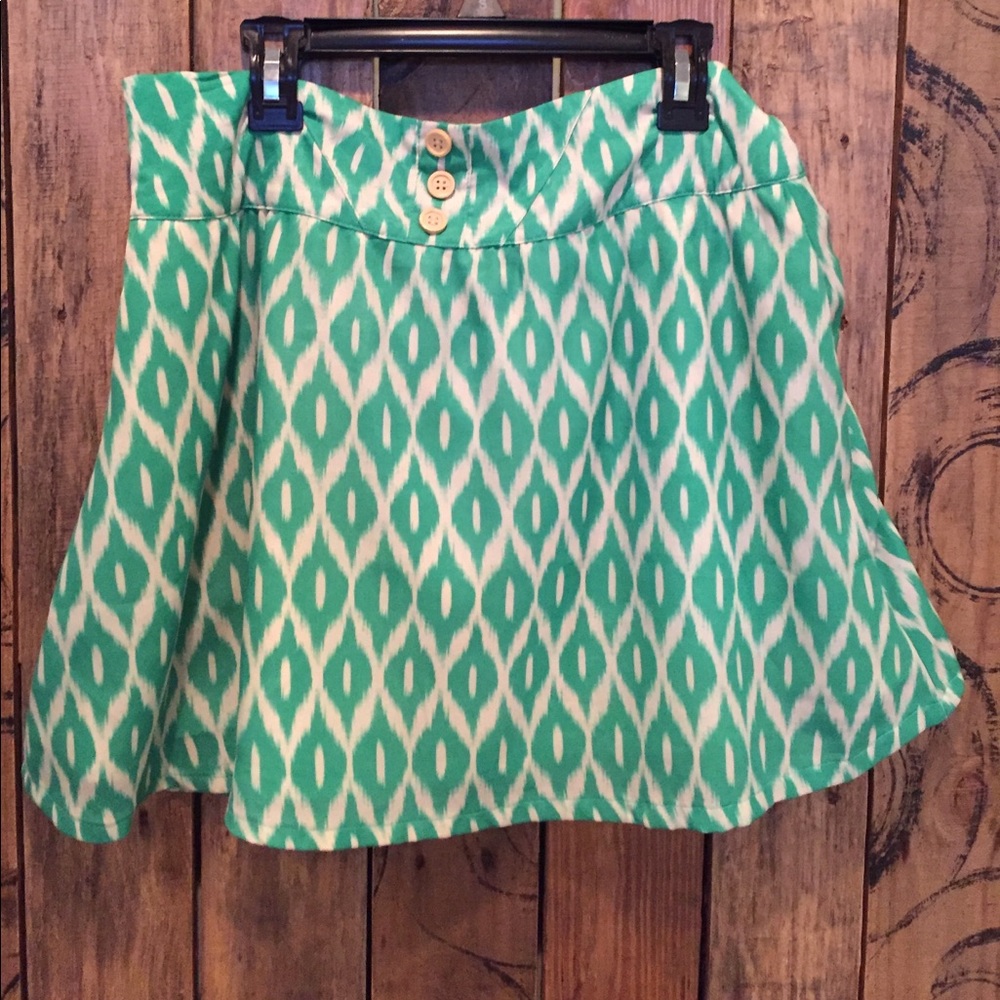 Three Button Tulle Skirt