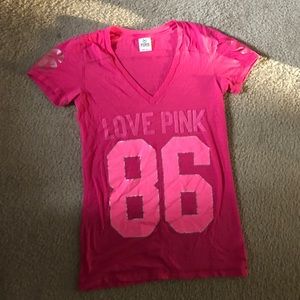 LOVE PINK Jersey Style Shirt