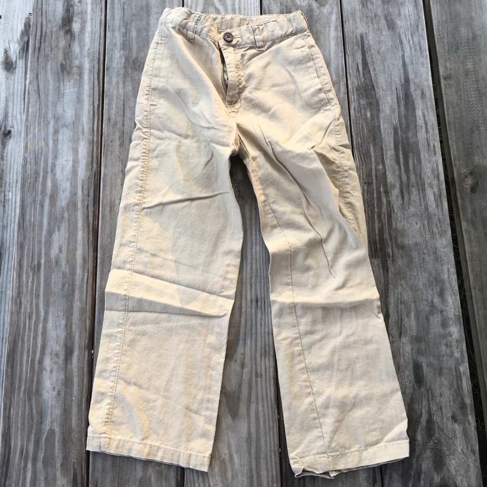 Gymboree Linen Pants Boys Size 7