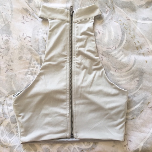 LF Light Gray Chocker Bra Top - Picture 3 of 3