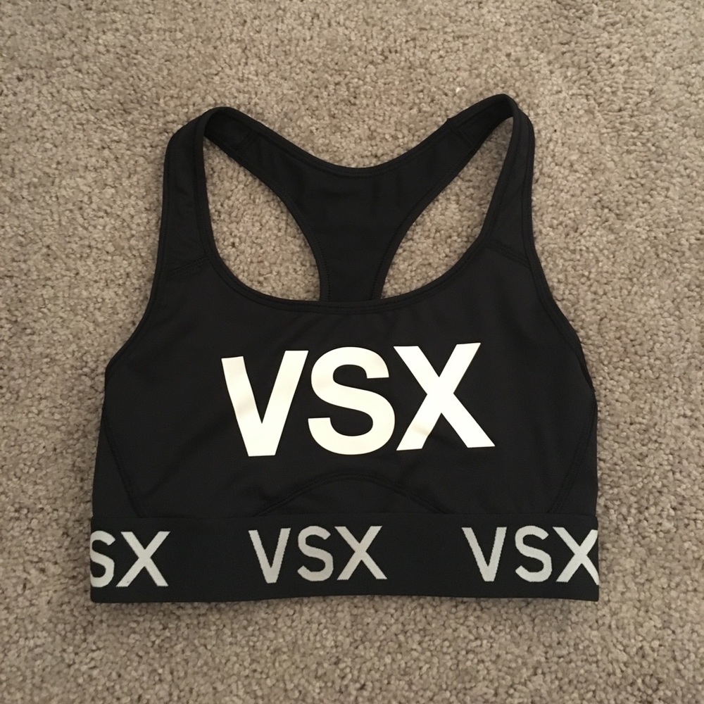 Victoria's Secret black sports bra