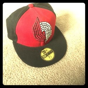 New Era Portland Trailblazers hat size:7&1/2