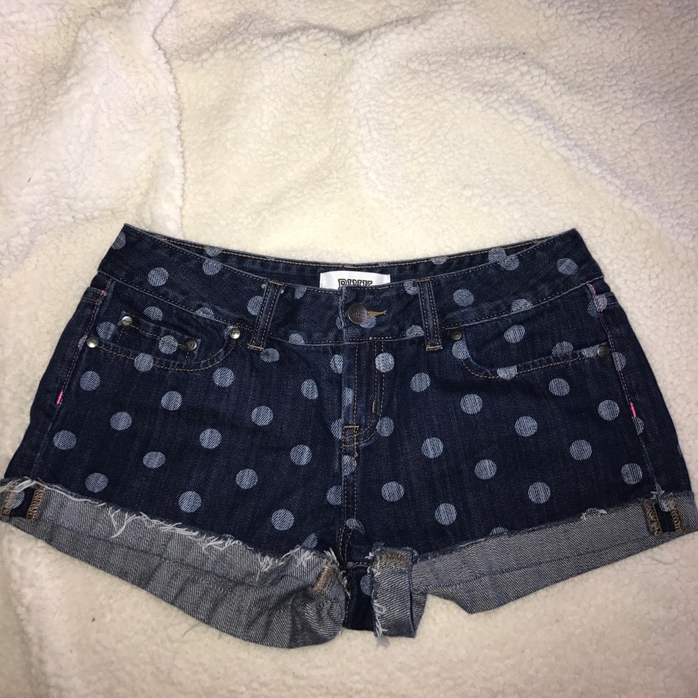 VS PINK Polka-Dot Shorts