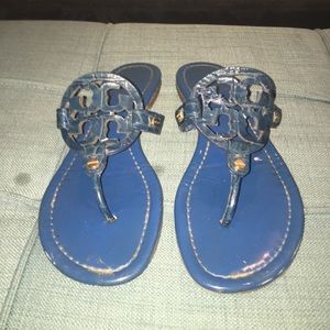 Size 6 blue miller Tory burch!