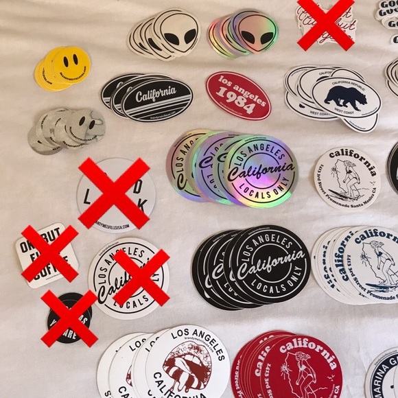 20 Brandy Melville Stickers of your choice - Picture 2 of 3