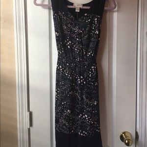 🦋 Navy blue floral dress. NWT!
