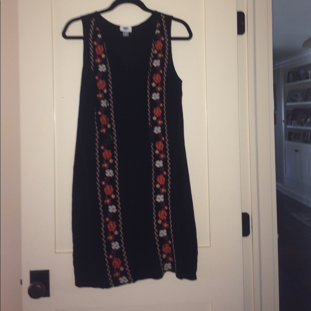 Flower Embroidered Dress