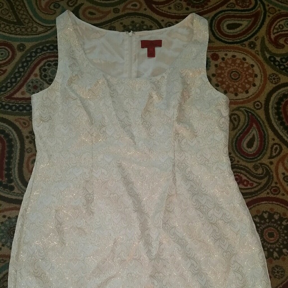 JS collections dress with half coat like new - Picture 2 of 4