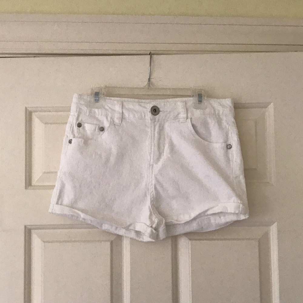 White shorts