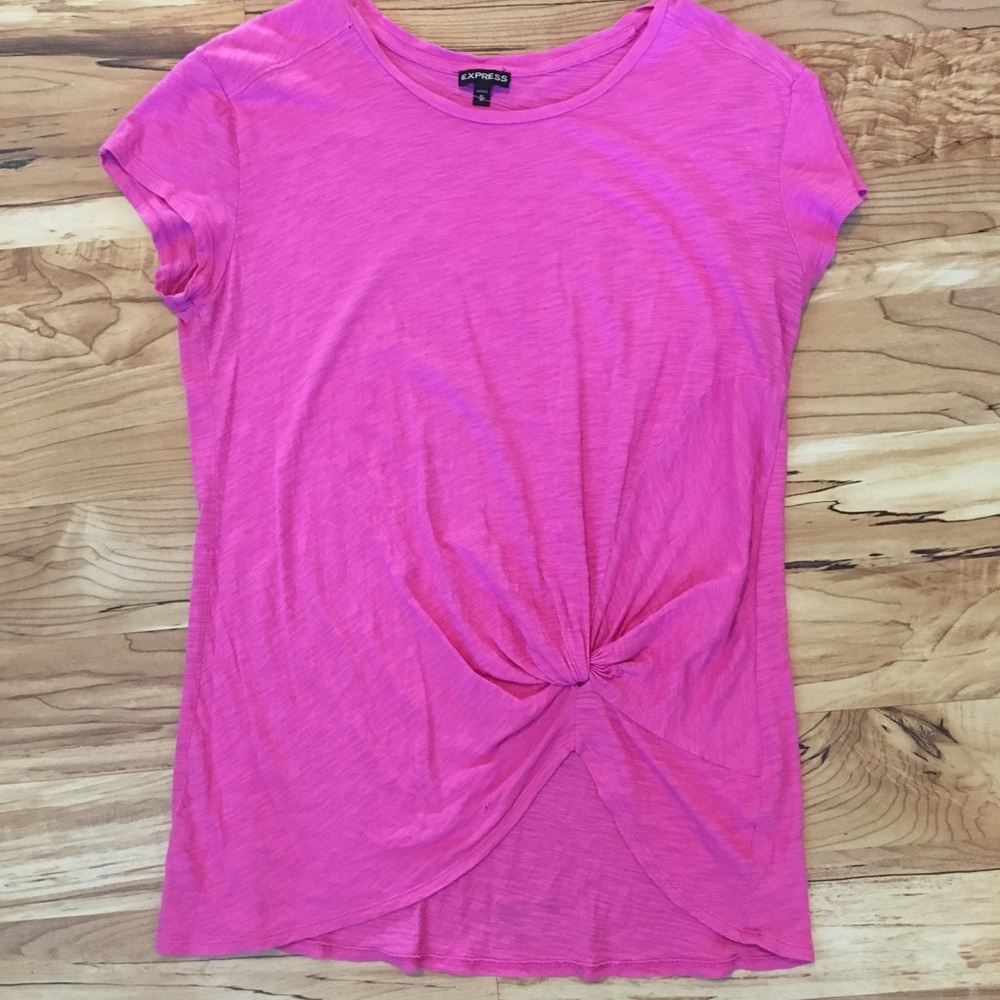 Express faux knot top