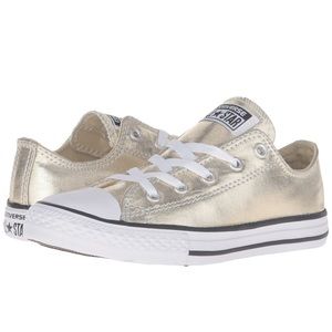 Gold Converse - Kids